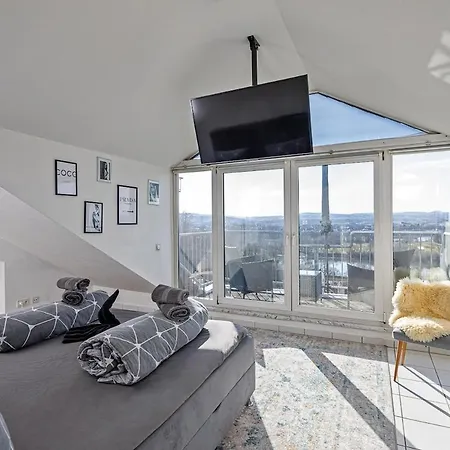 Koblenz Rheinblick Penthouse Apartment Vallendar
