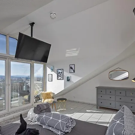 Koblenz Rheinblick Penthouse Apartment Vallendar