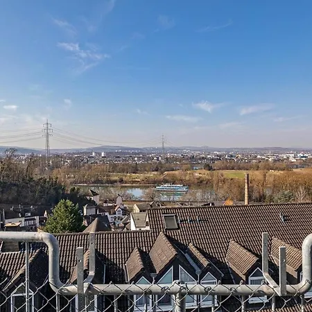 Apartment Koblenz Rheinblick Penthouse *