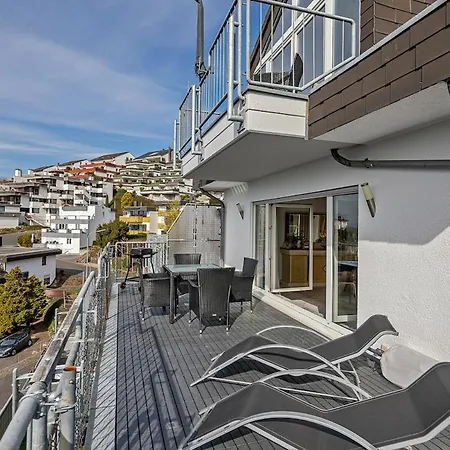 Koblenz Rheinblick Penthouse Apartment *