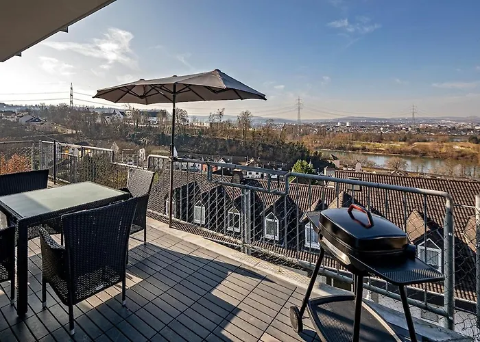Koblenz Rheinblick Penthouse *