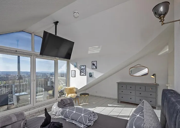 Koblenz Rheinblick Penthouse アパート ファレンダー