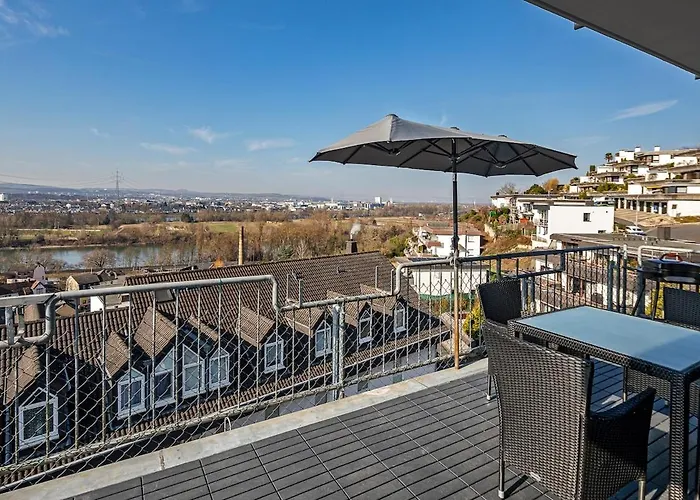 Koblenz Rheinblick Penthouse Διαμέρισμα *