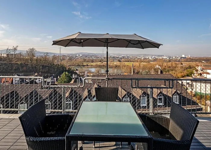 Koblenz Rheinblick Penthouse *